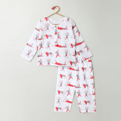 'Children of the Forest'  Kurta Pyjama Set