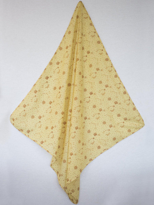 Cotton Swaddle for Babies - Organic Muslin Dhruvtara Swaddle - Natural Herbal Colors used - Indie Project Store