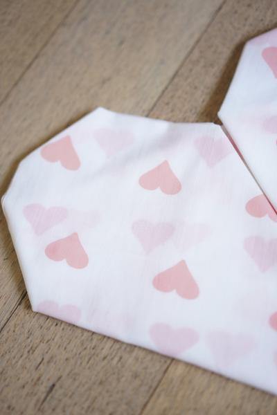 Grace' Organic Cotton Swaddle in Peach Pink - Indie Project Store