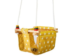 CuddlyCoo Toddler Swing - Mustard Sun - Indie Project Store