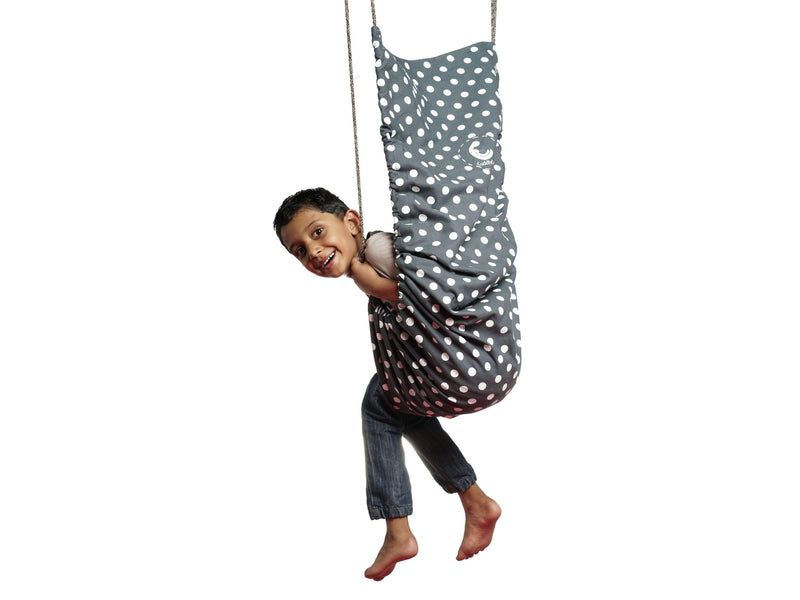 Cuddly Coo Children's Hammock Swing - Grey Polka - Indie Project Store