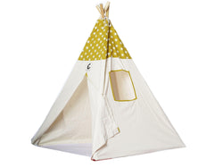 Cuddly Coo Tee Pee Tent - Mustard Sun - Indie Project Store