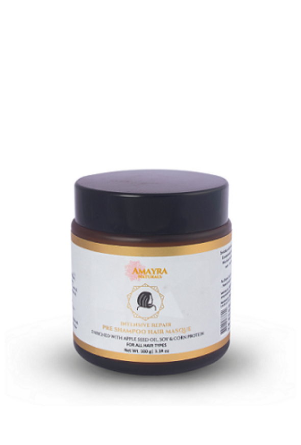 Amayra Naturals  Kiara Apple Seed Oil + Hemp Seed Oil + Soy Hair Masque - 100gm