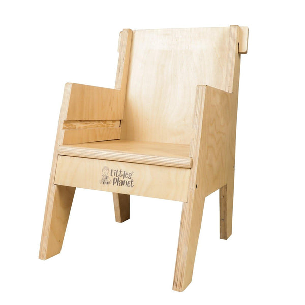 Wooden Arm Chair for Children (Height Adjustable) - Indie Project Store