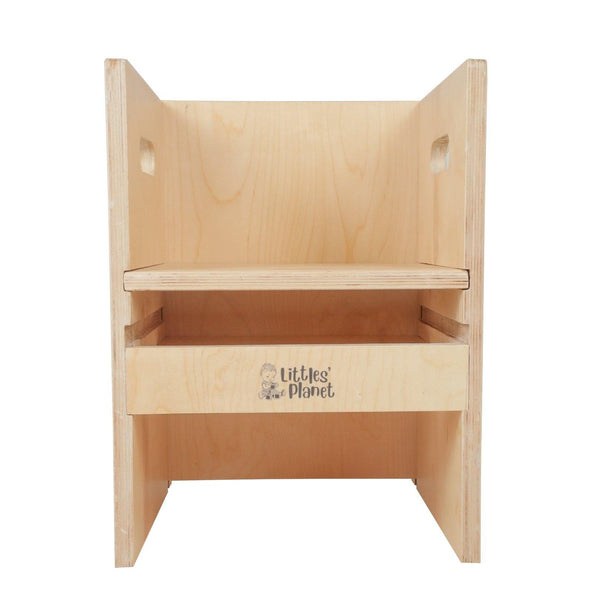 Wooden Block Chair for Children (Height Adjustable) - Indie Project Store