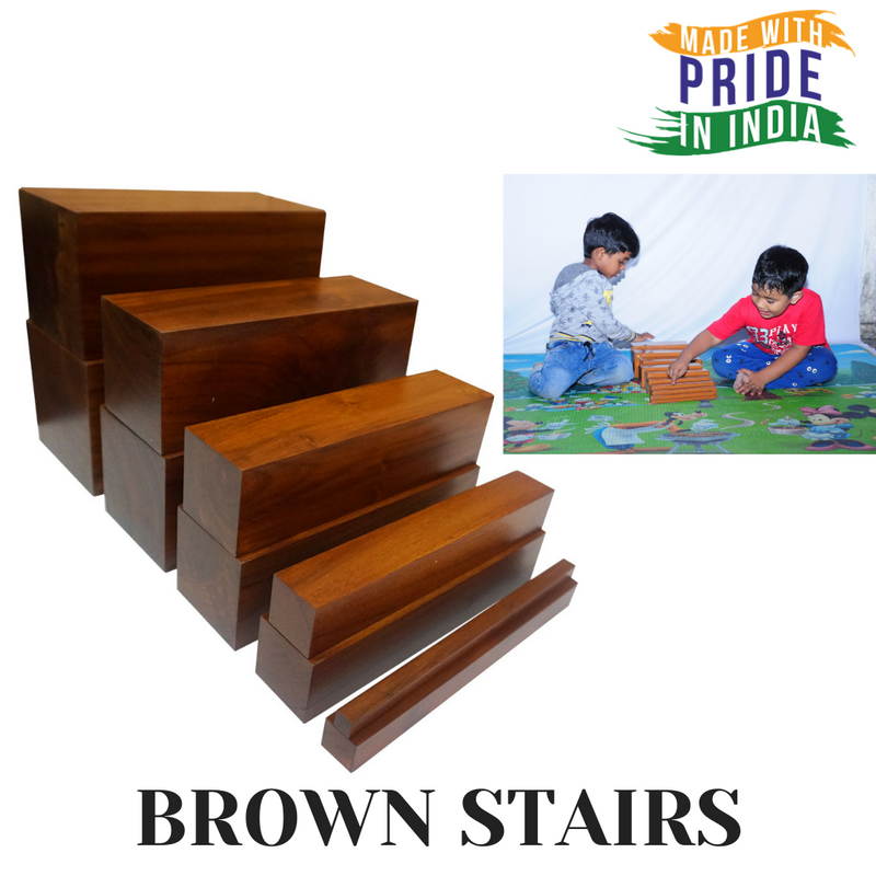 Brown stairs