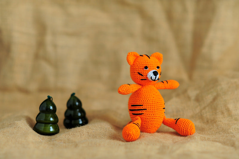 ‘Maya- the Tiger ‘ Handcrafted Playmate