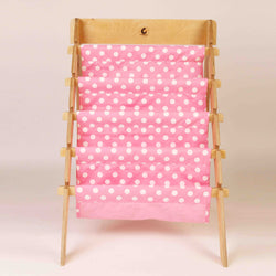 Cuddly Coo Wooden Book Shelf -Baby Pink