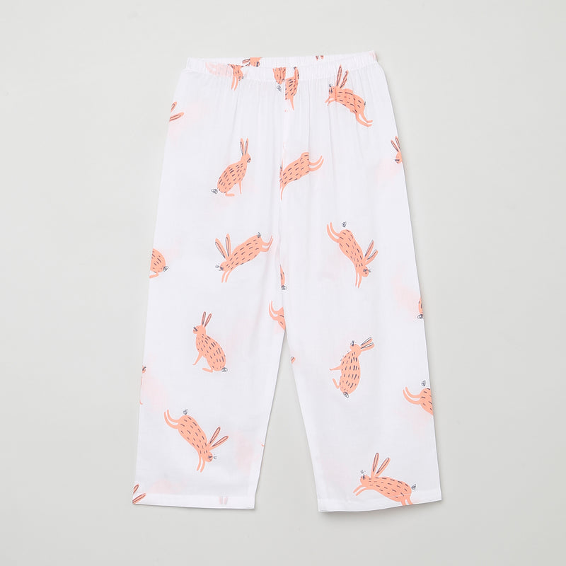 'A Down of Hares'  Kurta Pyjama Set