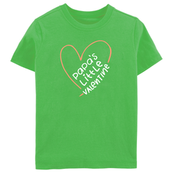 Papa's little valentine - Personalised T-shirts - Indie Project Store