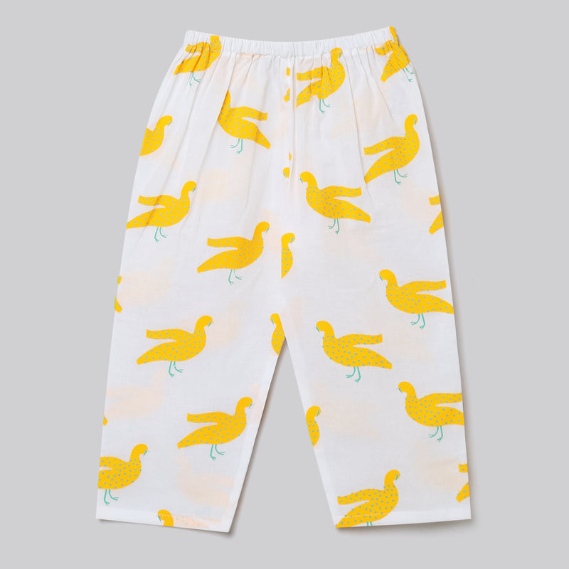 'A Flock of Ducks'  Kurta Pyjama Set