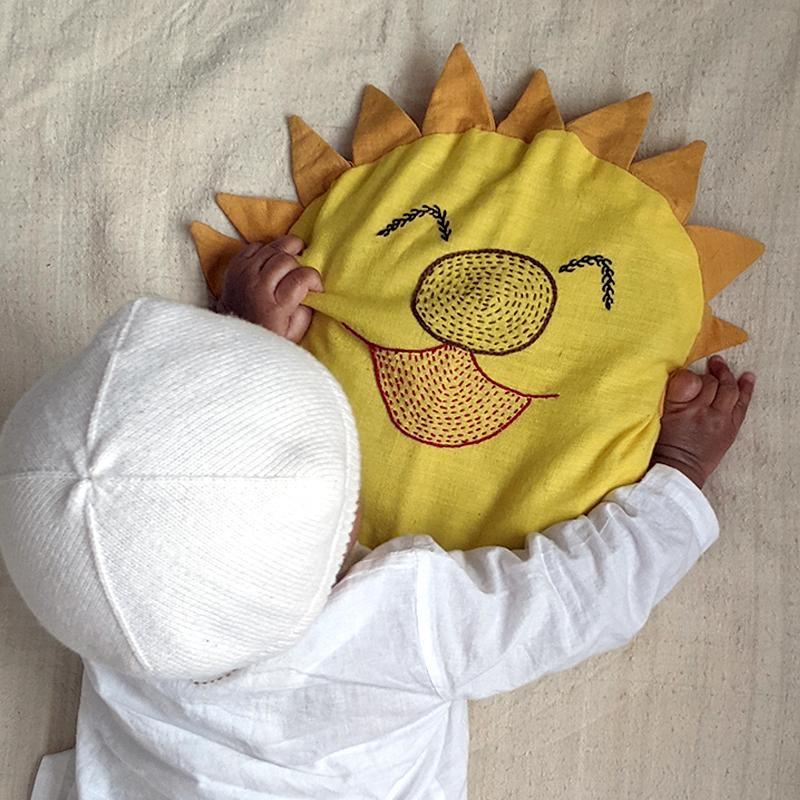 WHITEWATER KIDS ORGANIC SUN MUSTARD SEED  PILLOW - Indie Project Store