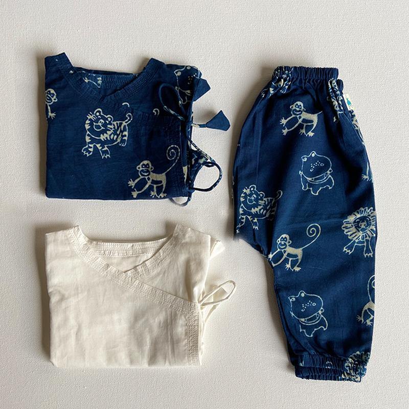 WHITEWATER KIDS UNISEX ORGANIC ZOO BAG - ZOO AND WHITE ANGRAKHA + ZOO PANTS - Indie Project Store