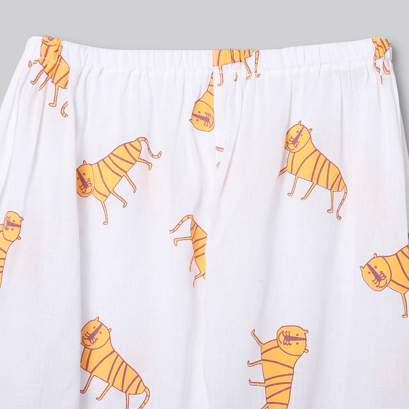 'An Ambush of Tigers'  Kurta Pyjama Set