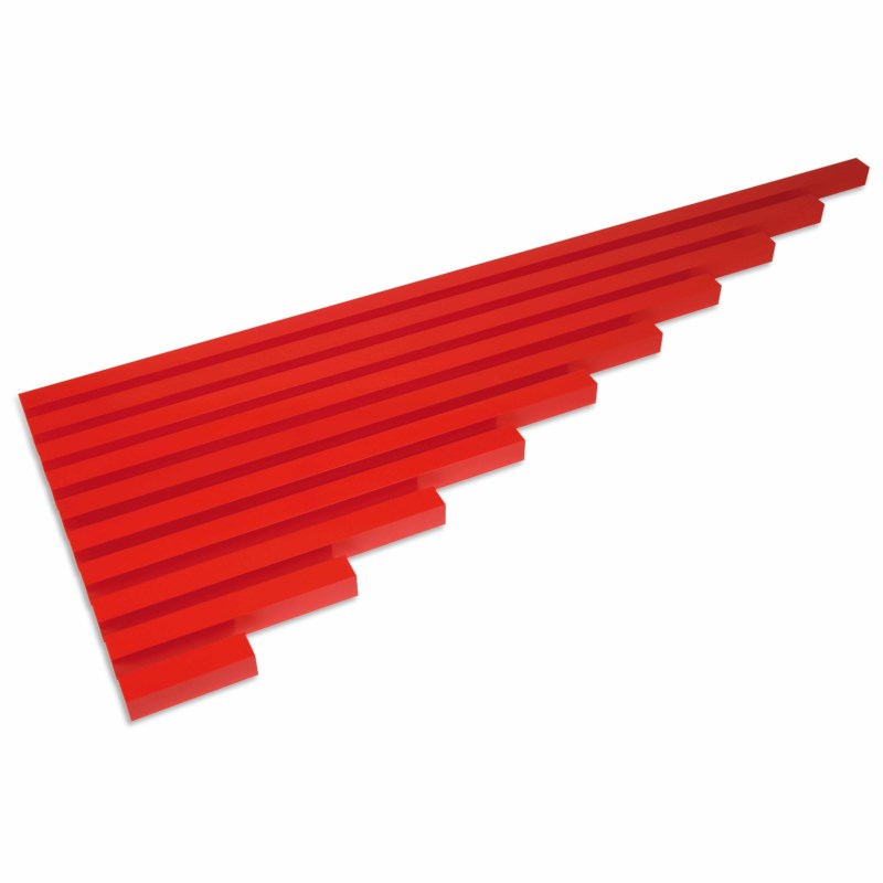 Long Rods/ Red Rods/ Sensorial Rods